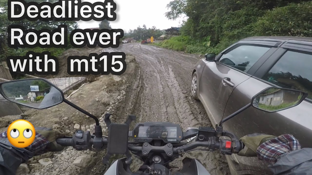 Deadliest road of Nagaland Highway’s 😫| Off-road with Mt 15