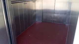 Old Kone Inground Hydraulic Elevatorlift In Railway Station Platform 6, Pieksämäki