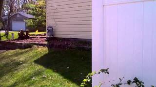 Bufftech New Lexington White Vinyl Privacy Fence Maple Grove, MN