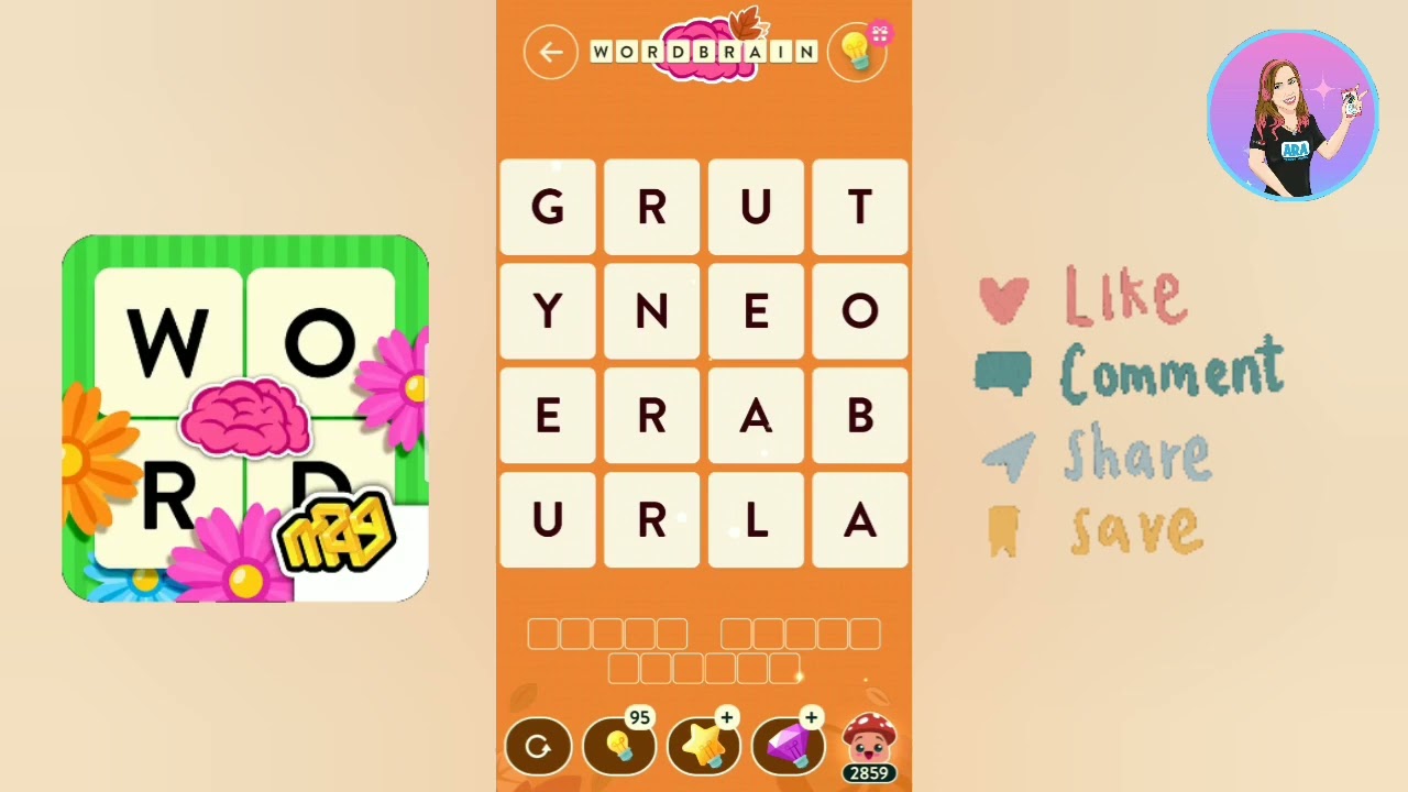 WordBrain - Fall Event October 9, 2022 Part 1 Solution