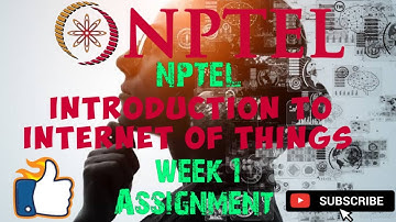 introduction to internet of things || WEEK-1 Quiz assignment Answers 1 2024 || NPTEL