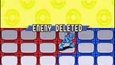 MMBN 5 Team Colonel: ShadowMan A, GridMan A, and GrirdMan B