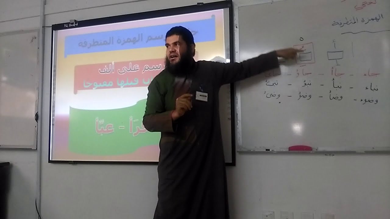 الهمزة المتطرفة (الوحدة الثالثة - الثاني المتوسط)