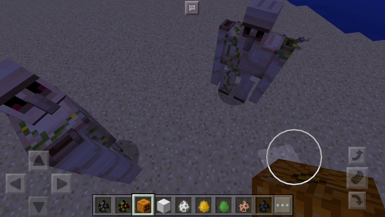 How to make iron golem in minecraft pocket edition 