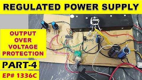 Let’s Design Output Over Voltage Protection Circuit for Regulated Power Supply ⚡ | LIVE
