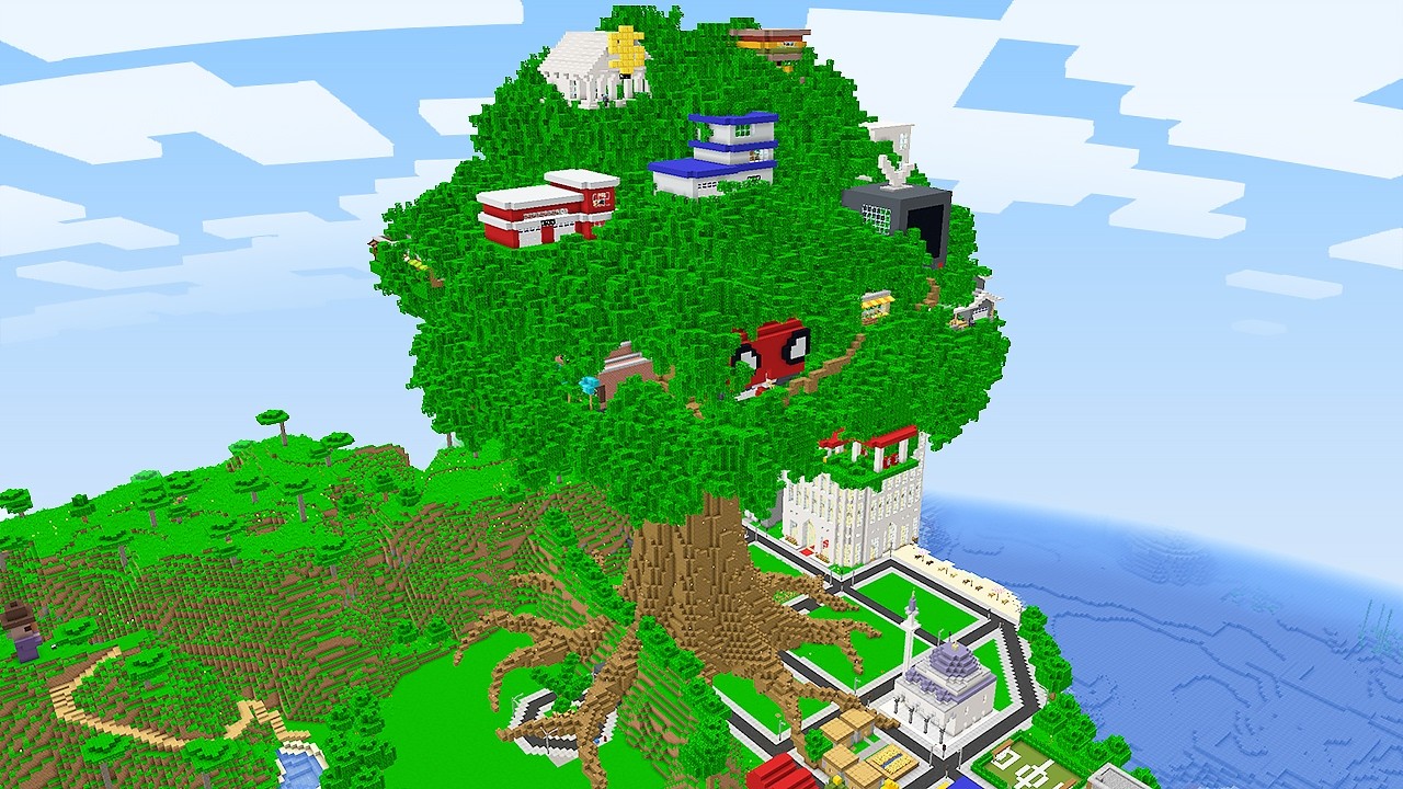 NEDEN KÖYÜMÜZ AĞAÇ OLDU? - Minecraft