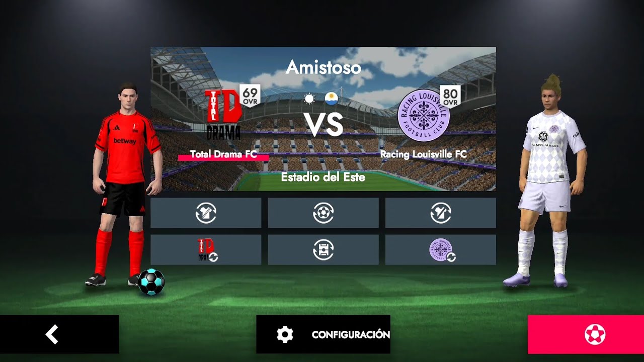 TOTAL DRAMA FC VS RACING LOUSVILLE FC PARTIDO FL26 