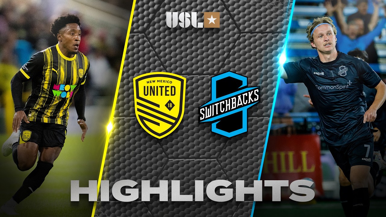 New Mexico United 1–0 Colorado Springs Switchbacks FC full highlights