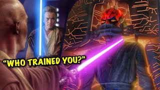 What If Obi Wan CAPTURED Maul On Naboo Instead Of Cutting Him In Half