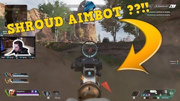 Apex Legends : SHROUD AIMBOT ??!! (03/08/2019) EPIC / FUNNY MOMENTS