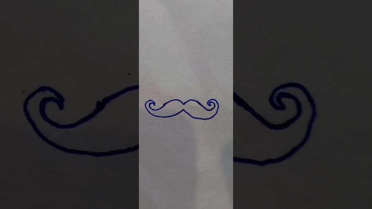 MUSTACHE Drawing 