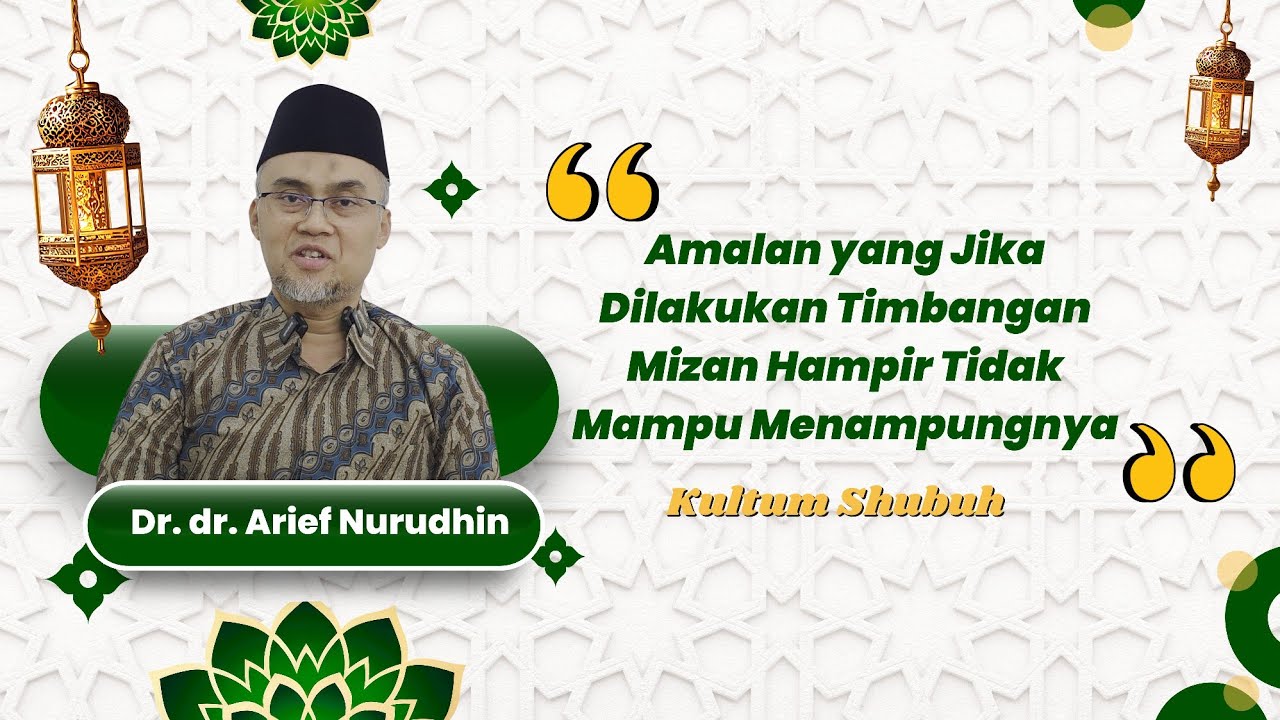 Amalan yang Jika Dilakukan Timbangan Mizan Hampir Tidak Mampu Menampungnya