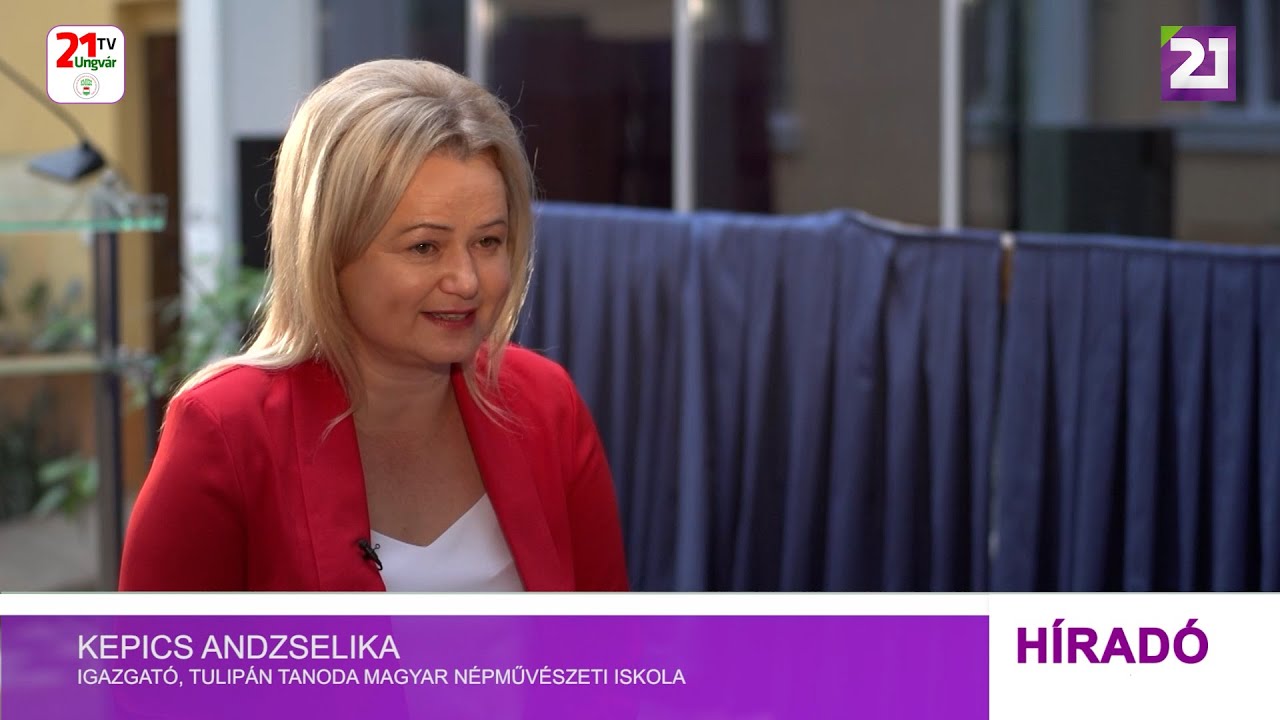 Tv21 Ungvár - Kepics Andzselika: 2022-ben jelentősen bővült a Tulipán Tanoda hálózata