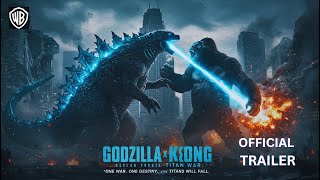 GODZILLA x KONG: TITAN WAR (2026) - Official Trailer | Warner Bros & Legendary | AI Generated |