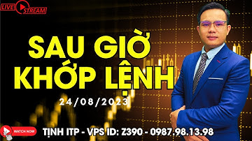Sau giờ khớp lệnh 24/08/2023: Kiên nhẫn và chuẩn bị cho trận đánh lớn của Vnindex | Tịnh ITP