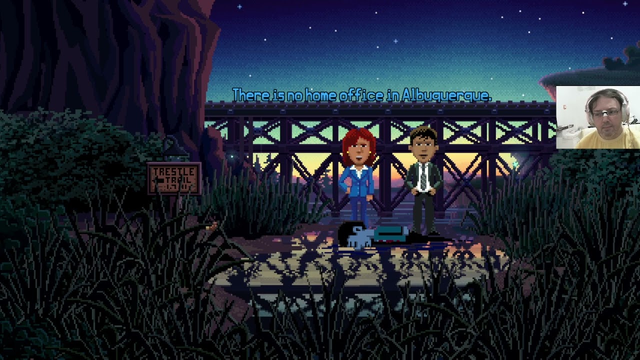 Thimbleweed Park first time part 1