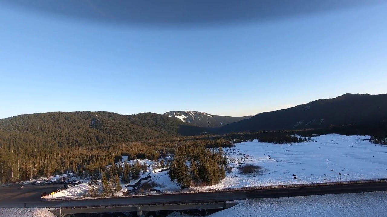 Beautiful view of Mount Hood! Rc plane | GoPro | Fw-190 | Warbird