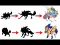 The Evolution Of Legendary Pokémon  Zacian And Zamazenta - Sword And Shield.