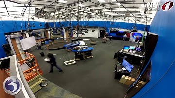 WFSB Eyewitness News Studio Demolition Timelapse