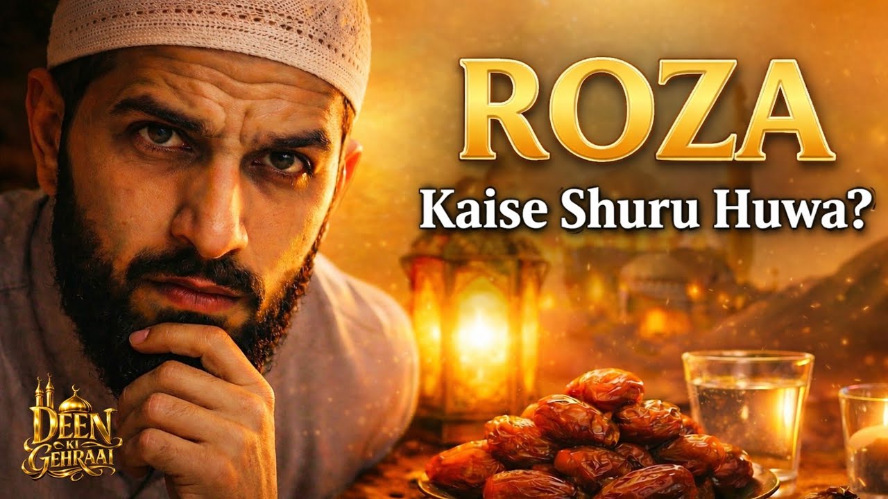 Roza Ramadan Se Nahi Yahan Se Shuru Hua || Roze Ka Mukammal Safar @DeenKiGehraai