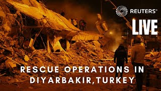 LIVE: Rescuers in southeastern Turkey search at night for quake survivors