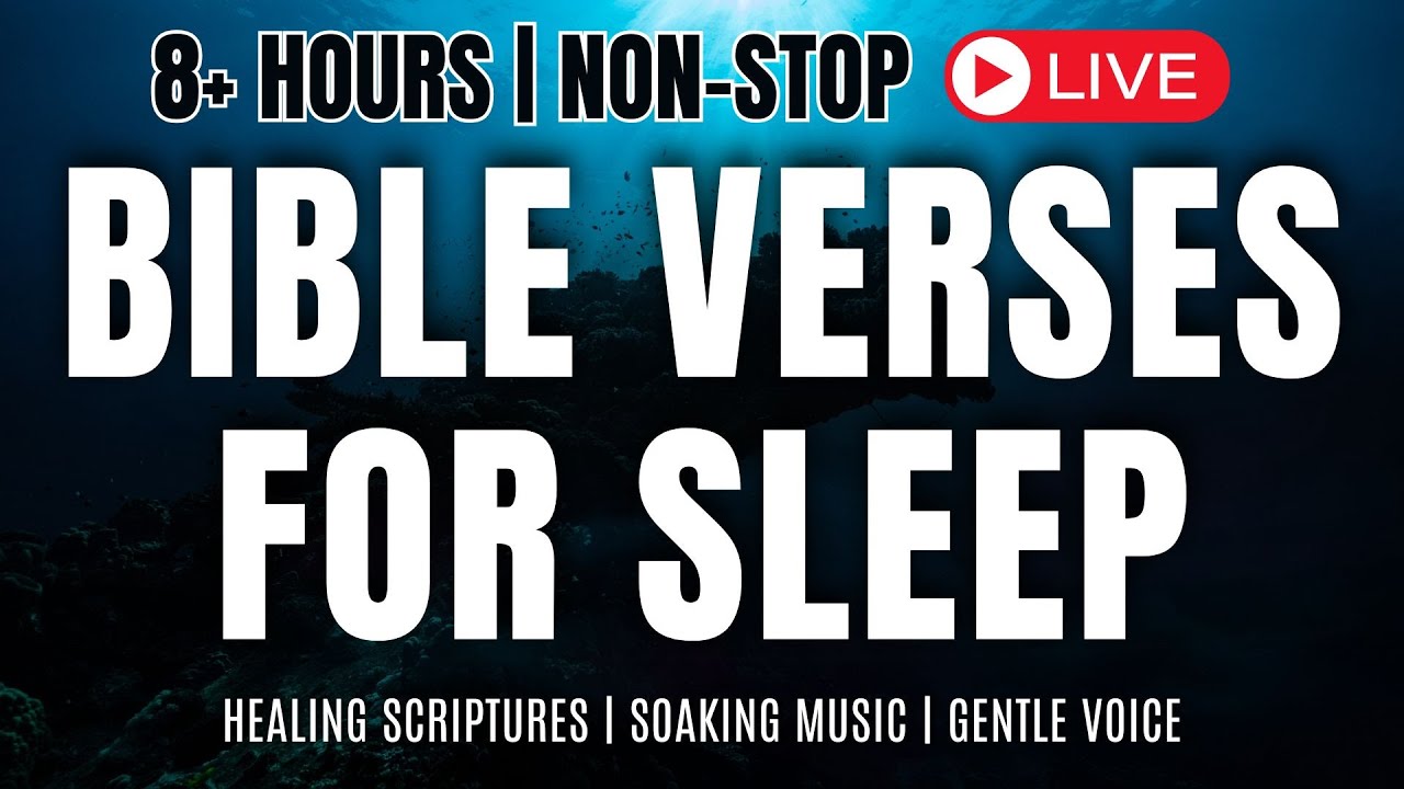🌙 Bible Verses For SLEEP | 200+ Healing Scriptures with Relaxing Music ...