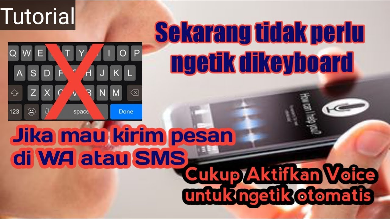 Cara mengaktifkan voice pada keyboard HP YouTube