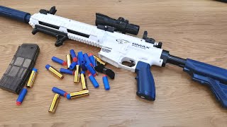 M416 Soft Bullet Toy Gun Review 2022 - Shell Ejecting Nerf Blaster