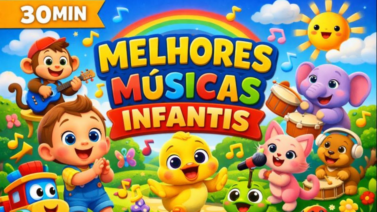 Melhores Músicas Infantis | 30 Minutos de Canções para Bebês e Crianças ...