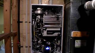 Tankless Water Heater - Navien NPE 180 - YouTube