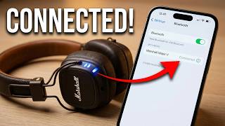 How To Connect Marshall Major V To iPhone