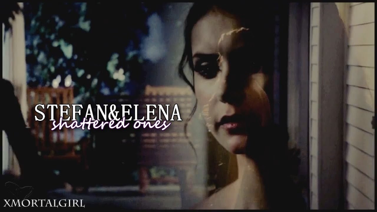 Stefan and Elena | shattered ones