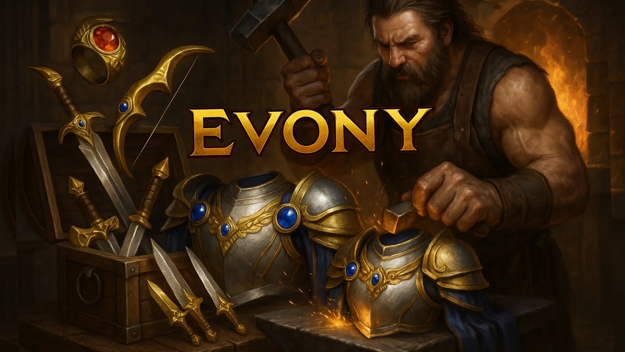 Aumente Seus Buffs com a Evolução dos Equipamentos em Evony