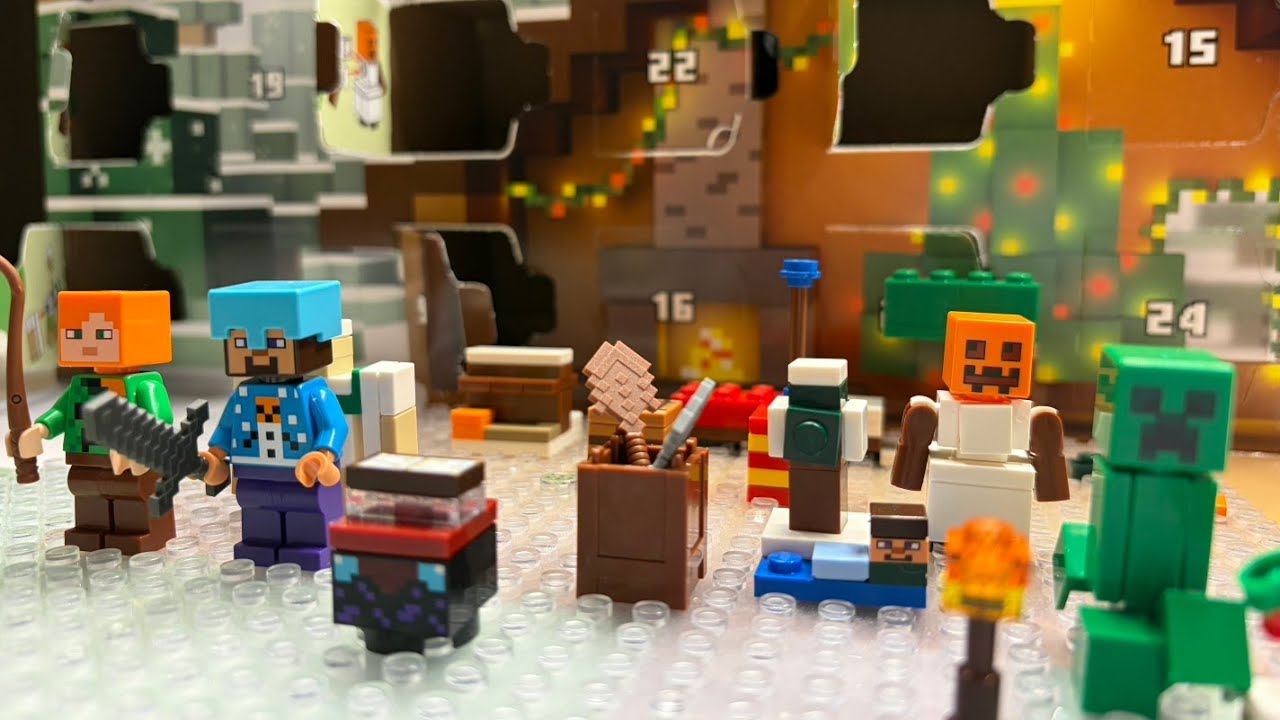 Адвент календарь Лего Майнкрафт 2025 (21280) день 12