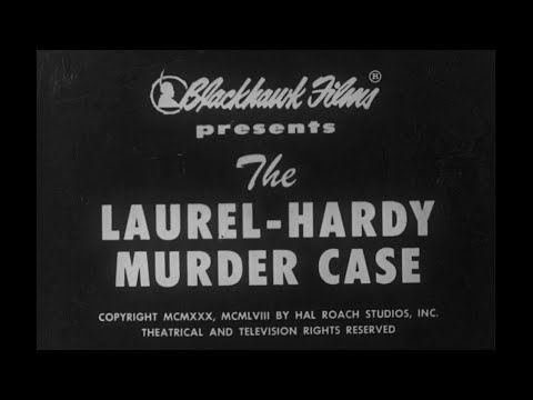 16mm Blackhawk Films The Laurel Hardy Murder Case 1930 
