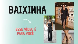 5 DICAS para BAIXINHA NÃO USAR! E 14 peças essenciais para baixinhas!