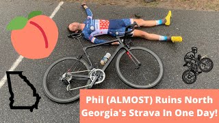 Phil (Almost) Ruins North Georgia's Strava in One Day. How Many of the Famous Gaps Can He Get?