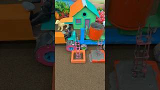 Famous Tiny Construction Work 🚧| Cement Pouring in Sand Frame ❄️Model#shorts#youtubeshorts Wealth