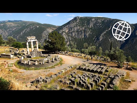 Ancient Sites in Greece (Mainland)  [Amazing Places 4K]