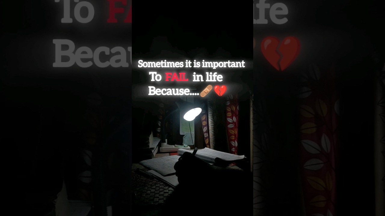 Failure is the pillar of success 💯💫