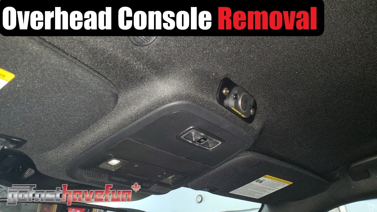 2019 Explorer Interceptor Overhead Console Removal | AnthonyJ350