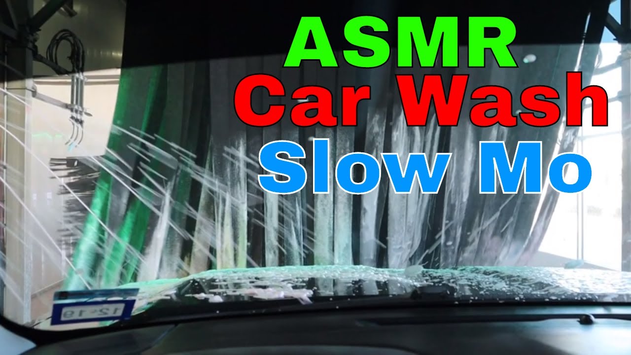 ASMR. ASMR Car Wash Slow Motion. Awesome ASMR. Quality Content Rick