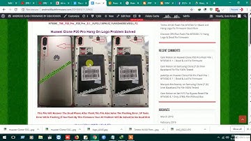 Huawei Clone P20 Pro Flash File MT6580 5.1 Lcd Hang Lgog 3Rd Version Firmware
