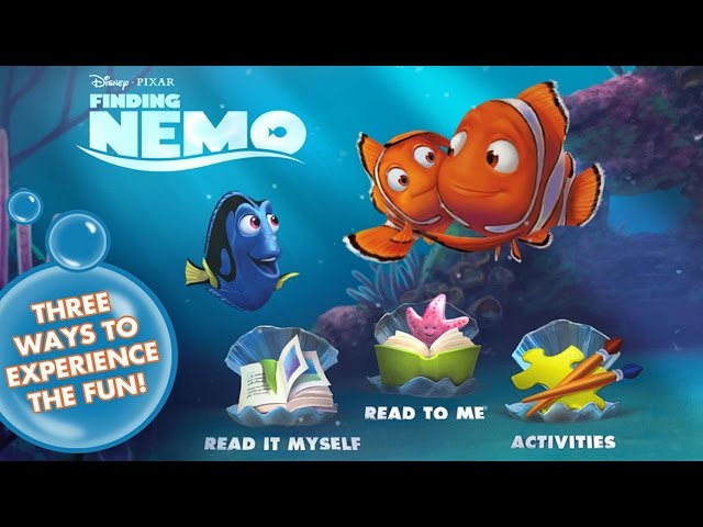 Disney vtech Create-A-Story Finding Nemo Kids Builds Early Reading Skills  NEW