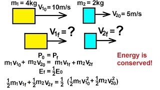 Physics 10   Momentum and Impulse (24 of 30) Elastic Collision Ex.2