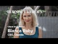 Bianca raby founder of oppida  burnout heroes testimonial