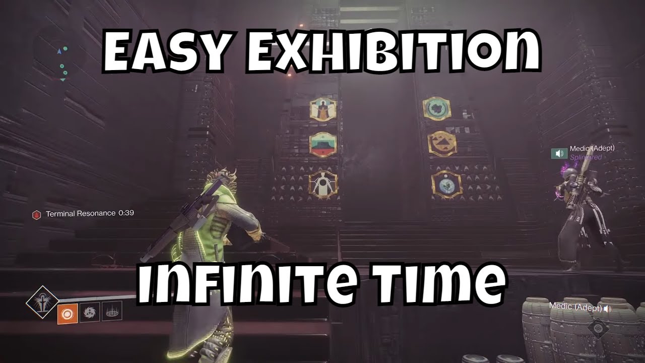Infinite Time Glitch - Easy Exhibition Vow Of The Disciple Raid Cheese -  YouTube
