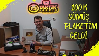 Yeni̇ Dükkanda 100 K Gümüş Plaketi̇ Açiyorum.