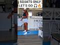 look at me after these squats 😮‍🔥🍑We can do this 💪 Turn the volume up &amp; let’s go.#legday