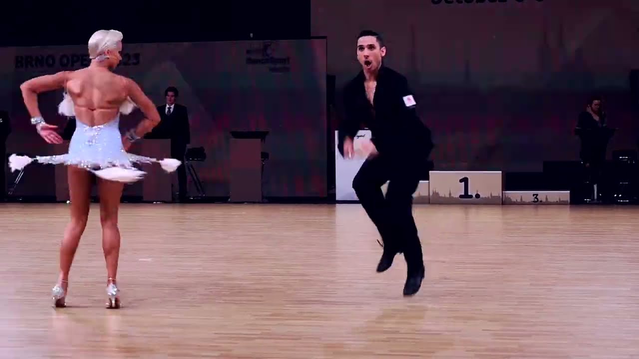 Arthur Ankerstein - Oona Ankerstein, GER | WDSF WO NS LAT | Brno 2023 - F solo J